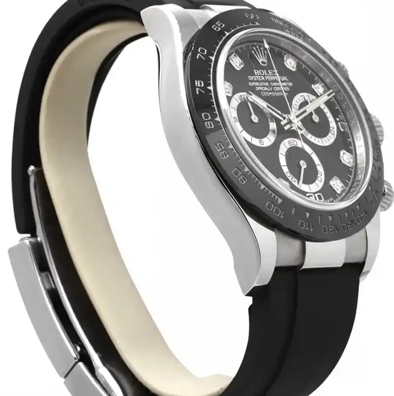 Prestigious Jewelers Daytona Black 116519LN Rolex 0605